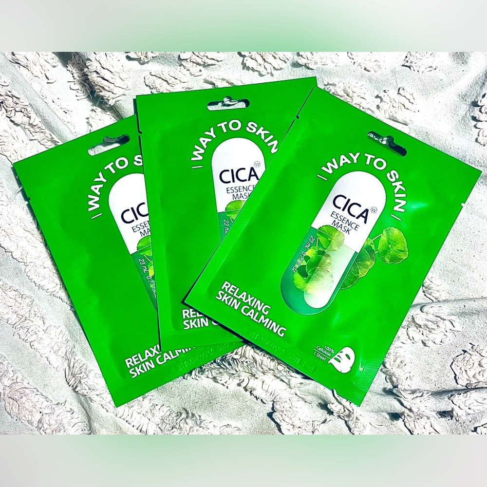 | WAY TO SKIN | CICA Essence Mask X3